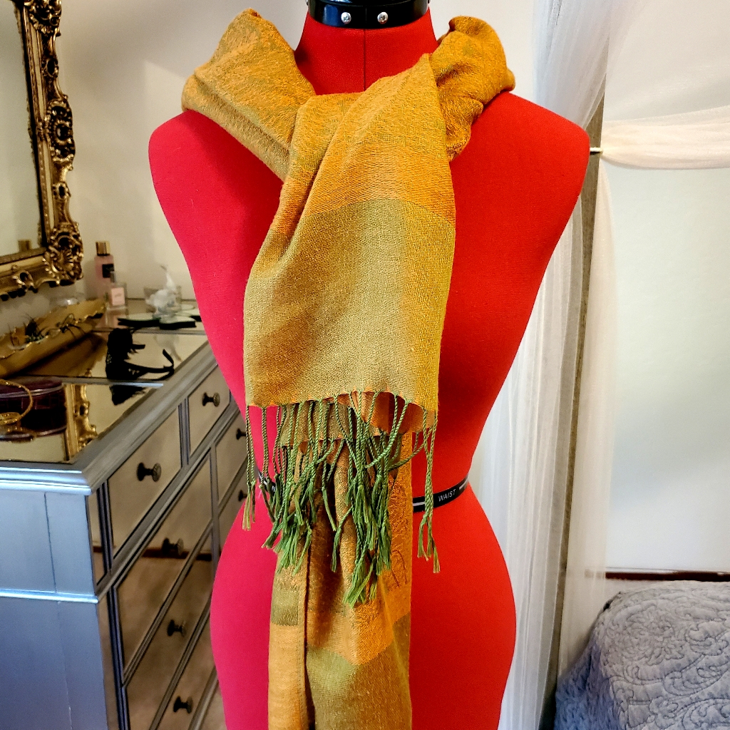 Scarves Orange And Green Scarves Orange And Green